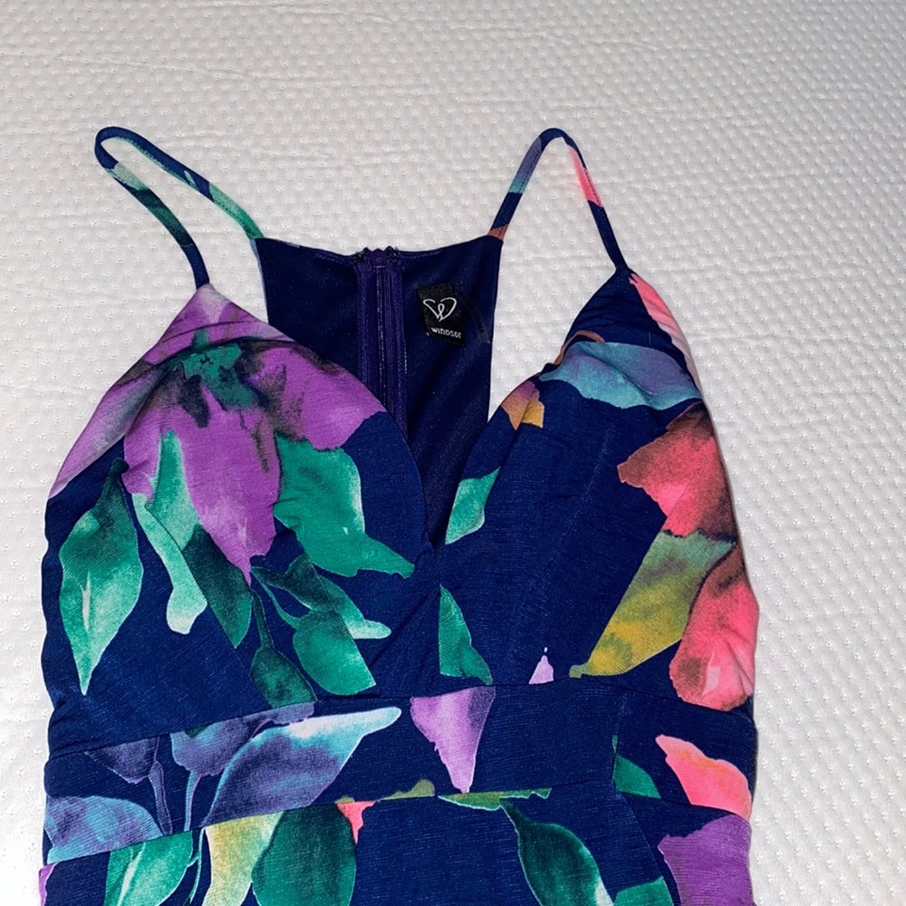Floral Windsor dress